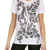 Yves Saint Laurent Loo Print Cotton Jersey Tshirt in White - Lyst