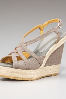 Bettye Muller Cutout Wedge Espadrille - Lyst