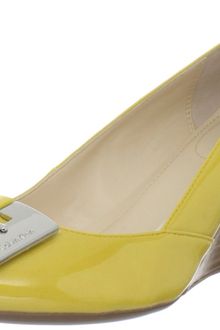 Calvin Klein Calvin Klein Womens Sue Patent Wedge Pump - Lyst