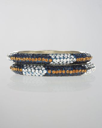 Chamak By Priya Kakkar Montana Pave Crystal Bangle Set - Lyst