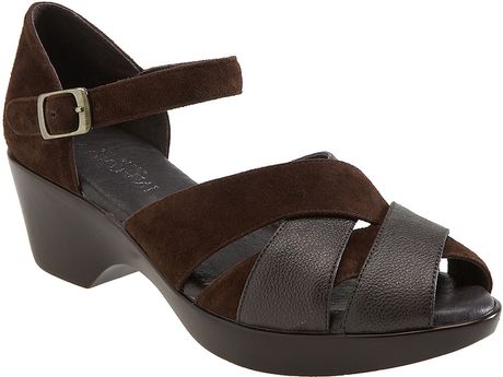 Cordani Gillian Sandal in Brown (brown/ antique pewter) - Lyst