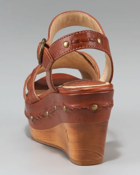 Frye Wedge Sandals