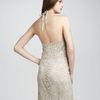 Haute Hippie Metallic Lace Bang Bang Dress in Silver - Lyst