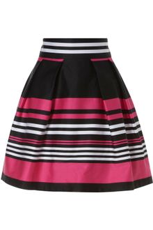 Jane Norman Stripe Full Skirt - Lyst