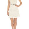 Karen Millen Summer Cotton Lace Top in White - Lyst