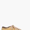 Lanvin Olive Suede Sneakers in Beige (olive) - Lyst