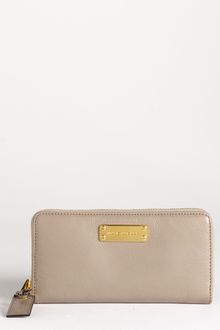 Marc Jacobs Wellington Deluxe Goatskin Wallet - Lyst
