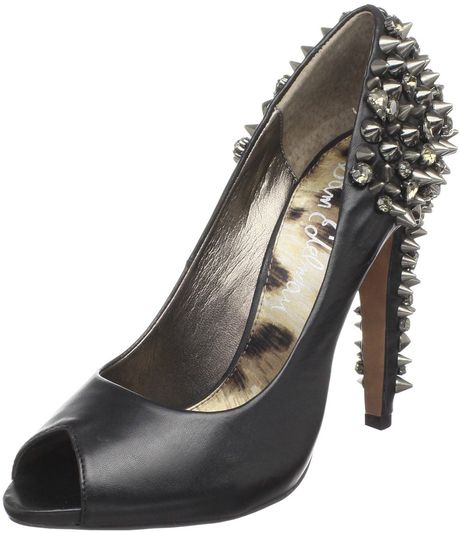 Sam Edelman Sam Edelman Womens Lorissa Pump in Black (black leather) - Lyst