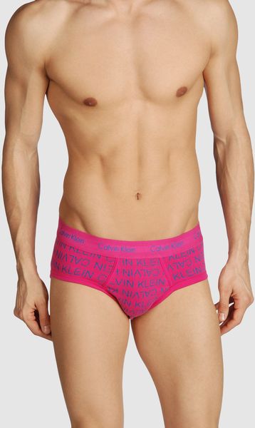 Calvin Klein Brief in Purple for Men (fuchsia) - Lyst