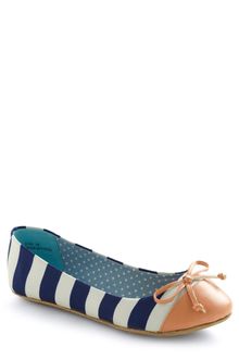 ModCloth Queen Of The Cone Flat in Blue and Pink - Lyst