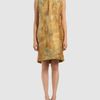 Rochas Rochas Short Dresses in Beige (camel) - Lyst