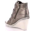 Ash Ash Thelma Clay Nappa Trainer in Gray (silver) - Lyst