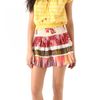 Dallin Chase Mario Patchwork Print Skirt in Multicolor (multi) - Lyst