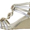 Kenneth Cole Reaction Kenneth Cole Reaction Womens Cedar Leader Tstrap Sandal in Gold (gold metallic) - Lyst