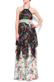 Mango Flower Maxidress - Lyst