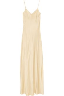 T By Alexander Wang Silkcharmeuse Maxi Dress - Lyst