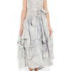 Vivienne Westwood Gold Label Fiona Tiered Printed Silkorganza Dress in Gray - Lyst