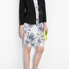 Acne Black Turner Raw Peplum Jacket in Black - Lyst