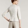 Armani Basketweave Jacket in Beige (cream) - Lyst