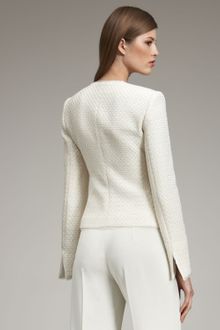 Armani Basketweave Jacket - Lyst