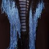 Asos Collection Asos Tunic with Embroidery and Fringe Panel in Black - Lyst