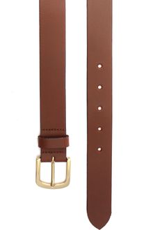 Asos Asos Tan Smart Leather Belt - Lyst