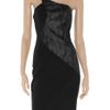 Black Halo Phoenix Jacquard and Twill Dress in Black - Lyst
