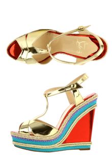 Christian Louboutin Trotolita 140mm Wedges - Lyst