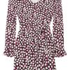 Diane Von Furstenberg Nazli Printed Silkjersey Dress in Black - Lyst