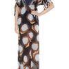 Diane Von Furstenberg Printed Silkchiffon Maxi Kaftan in Blue - Lyst