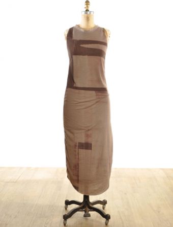  Block Midi Dress By Draw in Light 