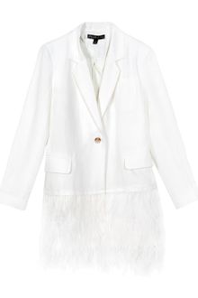 Elizabeth And James Drapey Feather James Blazer - Lyst
