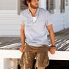 H&m Cargo Shorts in Black for Men - Lyst