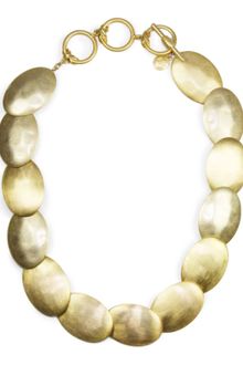 Jones New York Goldtone Flat Disks Necklace  - Lyst