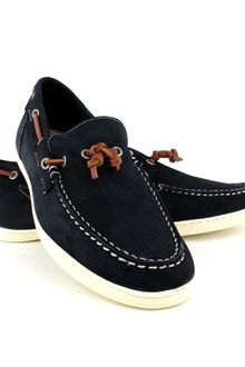Martin Dingman Navy Henry Deck Shoe - Lyst