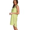 Tibi Nadia On Silk Cdc Shirt Dress in Green (p) - Lyst