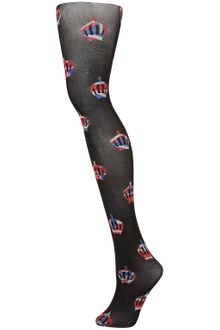 Topshop Union Jack Crown Tights By Jonathan Aston - Lyst