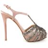Valentino Jewelry Studded Sandal in Pink - Lyst