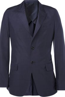 Yves Saint Laurent Slimfit Silk Blazer - Lyst