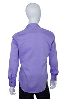 Zachary Prell Zachary Prell Bruckner Purple Solid Shirt - Lyst