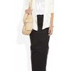 Acne Tate Silkcrepe Blazer in White - Lyst