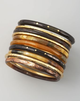 Ashley Pittman Bamba Bangle Set - Lyst