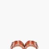 Carven Cognac Leather Sandals in Brown for Men (cognac) - Lyst