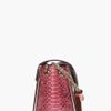 Chloé Paprika Python Skin Shoulder Bag in Orange (gold) - Lyst