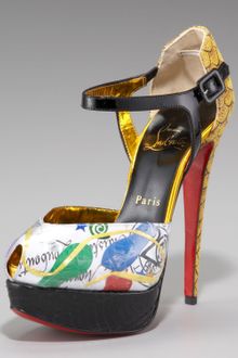Christian Louboutin Trash Anklewrap Dorsay - Lyst