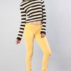 Free People The Shake and Roll Pullover in Black and Ivory in Black - Lyst