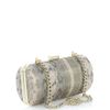 Max Mara Tahiti Clutch Bag in Gray (pink) - Lyst