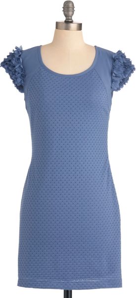 Modcloth Called To Say Hyacinth Dress in Blue (floral) - Lyst