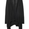 Rick Owens Classic Drape Cardigan in Black - Lyst