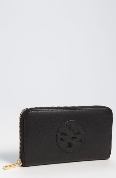 Tory Burch Kipp Continental Wallet in Black - Lyst